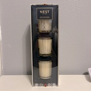 Nest Ginger & Vanilla Bean Holiday, Birchwood Pine Mini Candle Set